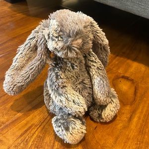 Jellycat small silver/brown Bashful Bunny
